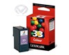 Cartouche Couleur P915, P6350Z815, P315, P450
LEXMARK 18CX033E, cartouche couleur Nr. 33HC pour P315 / P450 / P910 / P4000 / P6000 / X3300 / X5200 / X5470 / X7100 / X7300 / X8300 / Z800
