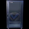COFFRE INFORMATIQUE 18U 600*800*1000MM + ETAGERE + ROULETTE