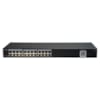 Commutateur Intelligent Gigabit 24 Ports 10/100/1000 Mbps RJ45 Boîtier en Acier Montable en Rack 19  Géré