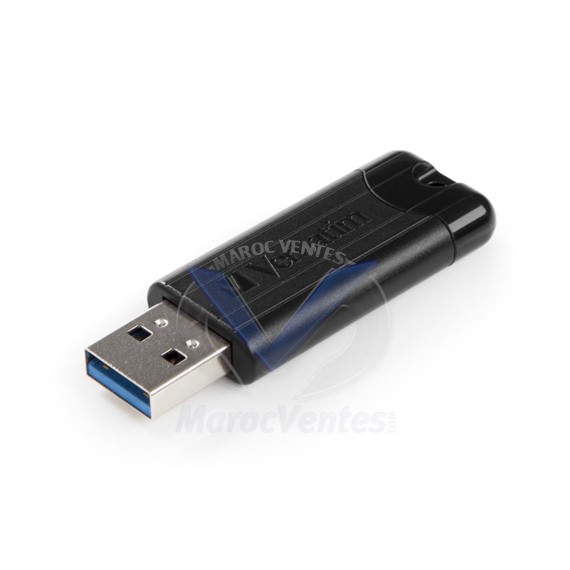 CLE USB PINSTRIPE 64GB BLACK USB 3.2 49318