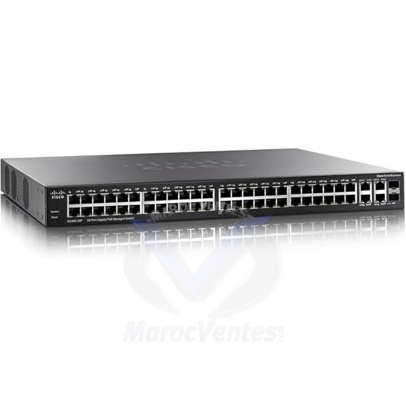 Switch Gigabit Manageable 24 Ports PoE+ + 2 Ports Combo Mini-GBIC SG300-28PP-K9-EU
