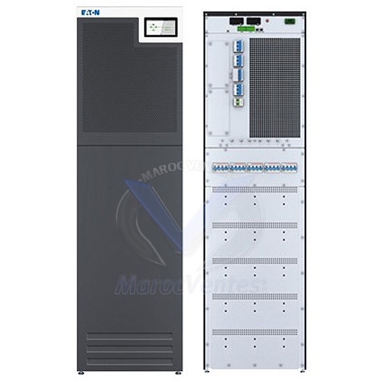 Onduleur Triphasé 93T 15 kVA Avec Protection Anti-Retour MBS TRI/TRI 32 x 9 Ah 93T15KMBSBI