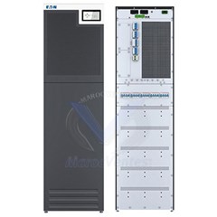 Onduleur Triphasé 93T 15 kVA Avec Protection Anti-Retour MBS TRI/TRI 32 x 9 Ah 93T15KMBSBI