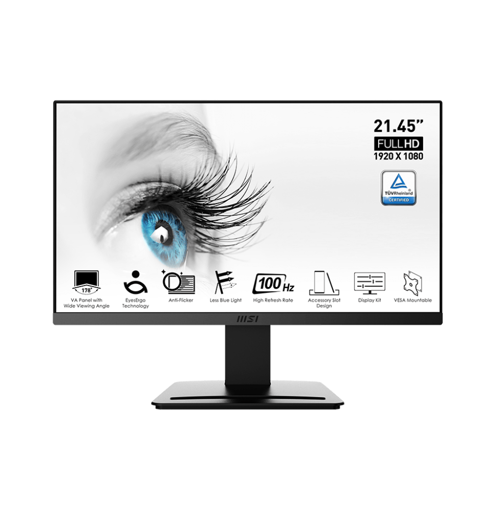 Moniteur Pro MP223 100Hz 1ms 21.45" Full HD VGA  HDMI