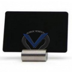 PORTE ETQIUETTE BAS EN INOX SACHET DE 10 PIECE