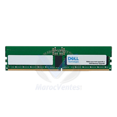 Barrette Mémoire 32 Go 2Rx8 DDR5 RDIMM 5600MT/s (non compatible avec les DIMM 4800 MT/s) R760XS AC830717