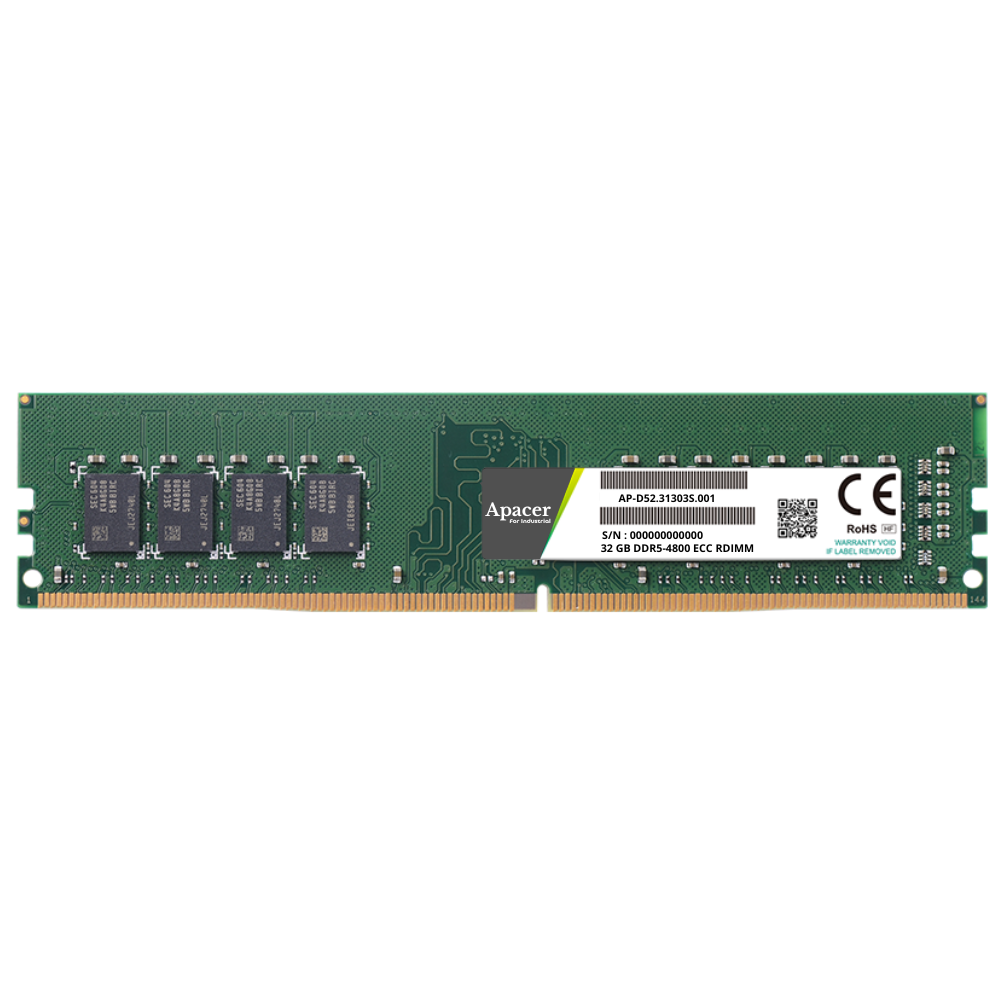 BARRETE MEMOIRE APACER 32 GB 2666 Mhz RDIMM ECC