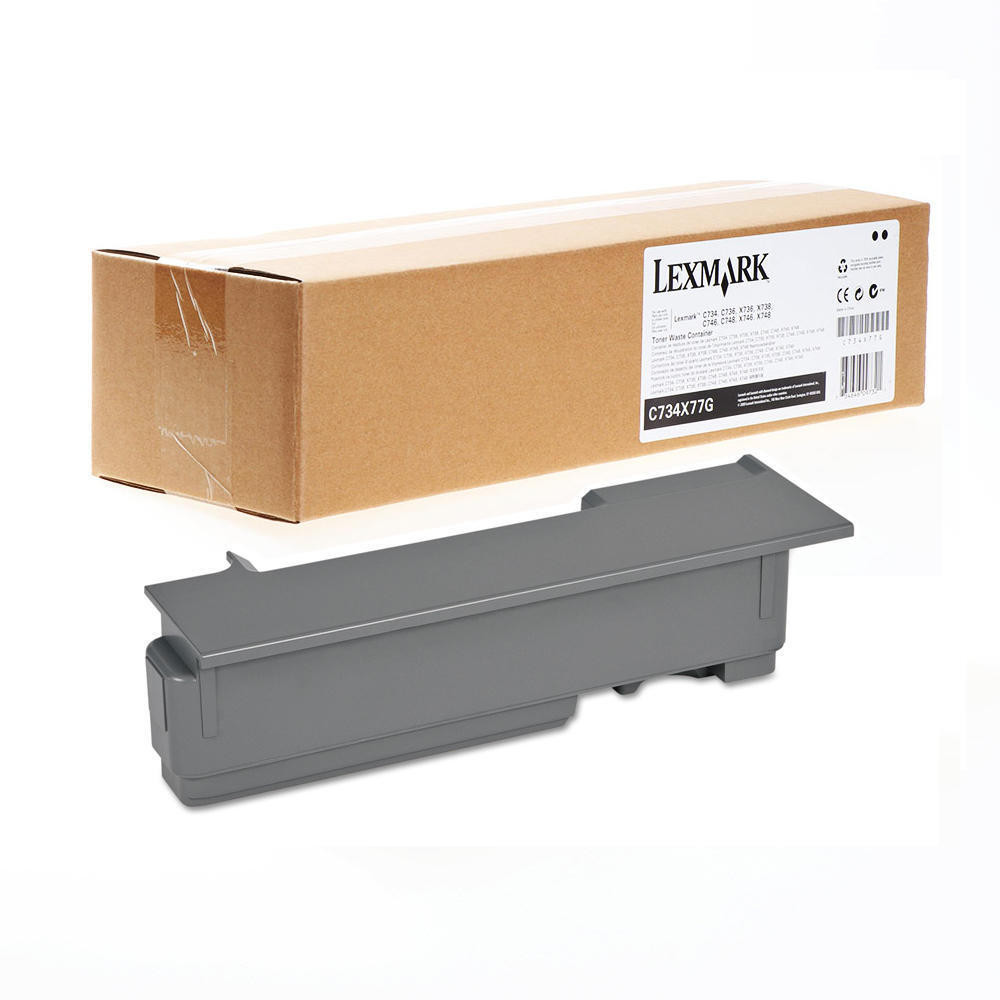 Bouteille de Récupération du Toner Usagé Lexmark C/X73x, 74x C734X77G