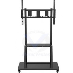 Meuble Pour Écran TV à Roulettes Robuste & Élégant 55”, 65”, 70”, 75’’, 86”, 98’’, 110"