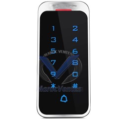 Controle D'accés INOX WIFI clavier Tactile RFID 125 Khz+CODE+TUYA WIFI APP DI-T5EM WIFI