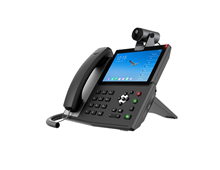 Téléphone IP Haut Gamme Android Ecran Tactile 7" 20 Lignes SIP avec CM60 caméra. Bluetooth Intégré 127 DSS Sans Alimentation