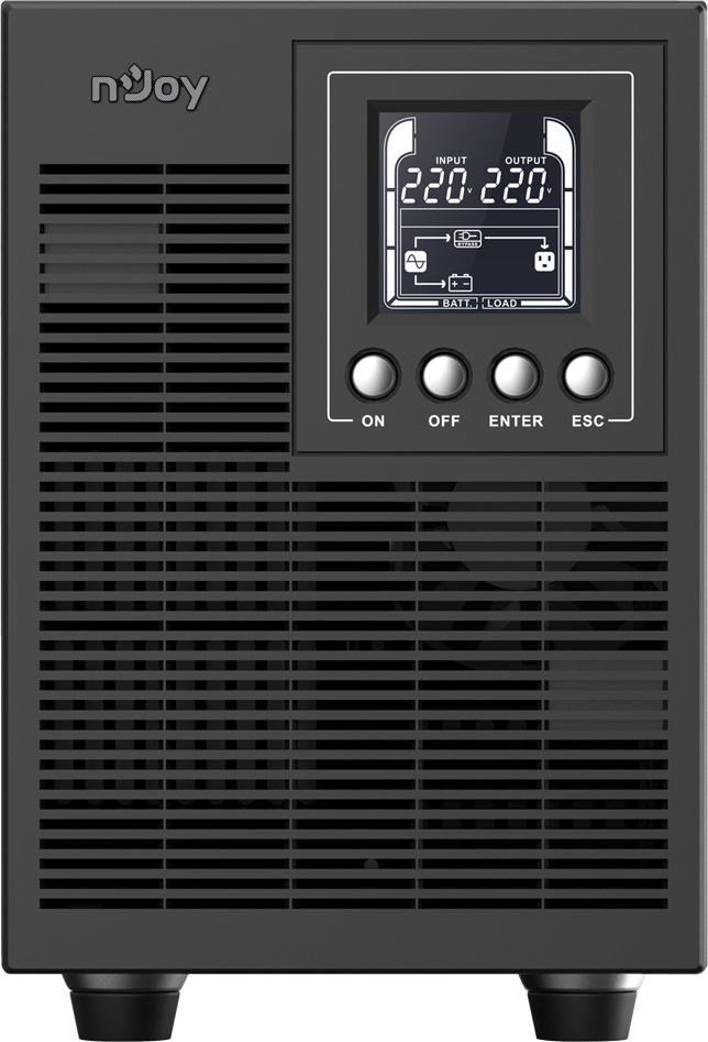 Onduleur en ligne nJoy Echo Pro 2000 - 1600 W / 2000 VA - 4 prises NJOY_UPOL-OL200EP-CG