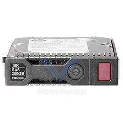 Disque Dur HPE 300 Go 2.5" SAS 12G Mission Critical 15 000 SFF BC