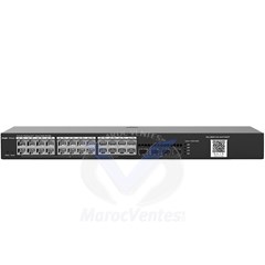 Commutateur Géré Ruijie 24 Ports 10/100/1000 Gigabit L2 4SFP
