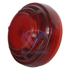 SIRENE D'INCENDIE INTERIEURE CONVENTIONNELLE AVECFLASH ET SOCLE S9000