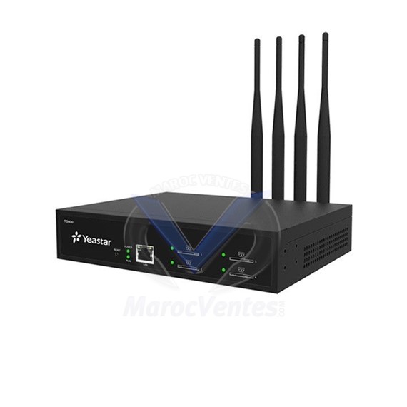 Passerelle WCDMA 4 Ports connecte GSM ou WCDMA ou 4G LTE TG400W