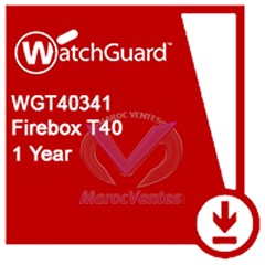 WatchGuard Basic Security Suite Renewal/Upgrade 1-yr for Firebox T40 WGT40341