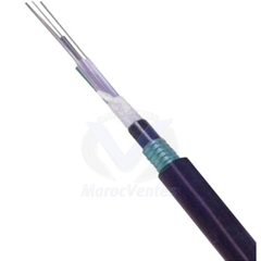 CABLE FIBRE OPTIQUE 6 BRINS MULTIMODE ARME 50/125 OM3
