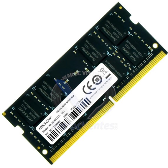 Mémoire RAM DDR4 3200 MHz 16 Go SODIMM HSC416S32Z1-16G