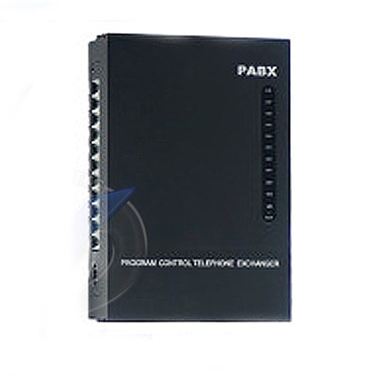 Standard Equipé de 2 Lignes (1RTC , 1Ligne GSM ) et 8 Ports de Postes PABX-208