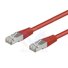 CORDON 3M CAT6A/FTP CCA PVC ROUGE LINKTECH