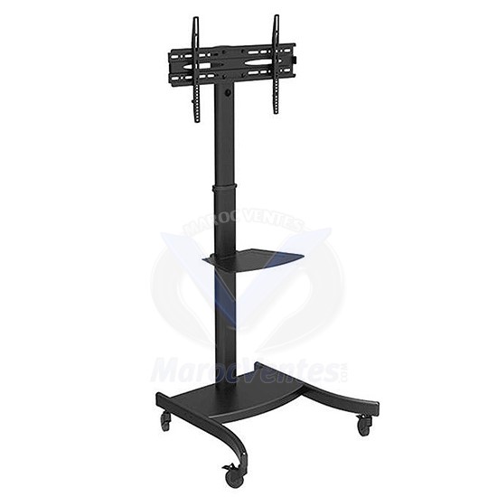 MEUBLE SUPPORT TV pour Ecrans Plats de 32 à 75 pouces Robuste avec Roulettes DGT22-T013