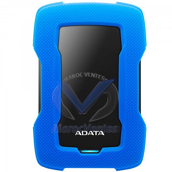 Disque Dur Externe HD330-2TB USB 3.1-Anti choc SLIM BLUE AHD330-2TU31-CBL