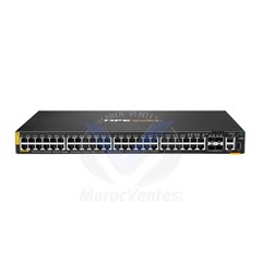 Aruba 6200F 48G Class4 PoE 4SFP+ 370W Switch [48 ports 10/100/1000 PoE + 4 ports SFP+, L3 Full managed] JL727B