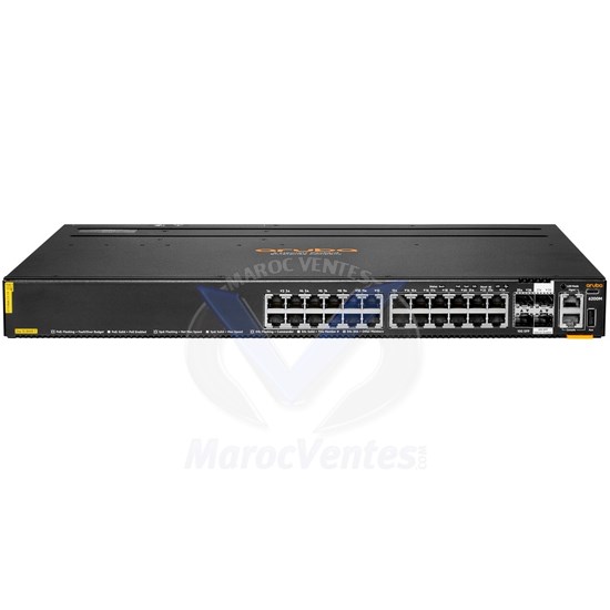 Aruba 6200M 24G Class4 PoE 4SFP+ Switch [24 ports 10/100/1000 PoE + 4 ports SFP+, L3 Full managed] R8Q68A