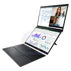 Zenbook DUO UX8406CA 14'' Ultra 9-ARROWLAKE H 32Go 2To SSD W11H INKWELL GREY 36M