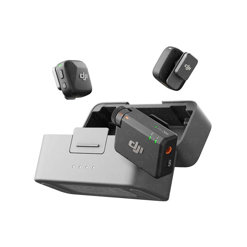 DJI Microphone sans fil MINI ( 2 TX + 1 RX + Etui de chargement ) MIC MINI