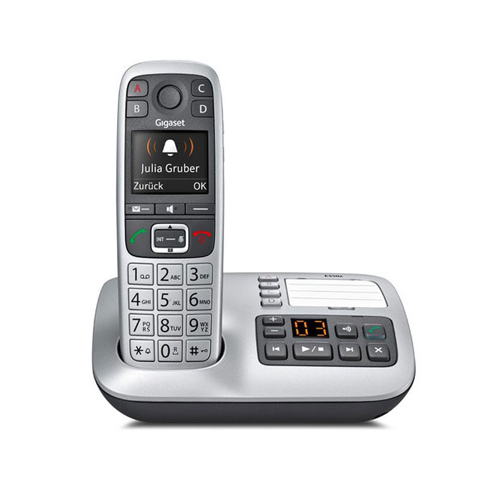 Téléphone DECT sans fil avec répondeur (version française) E560A