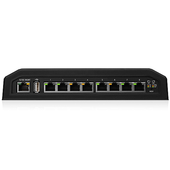 EdgeSwitch Manageable 8 Ports 10/100/1000 PoE+ ES-8XP
