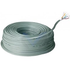 Bobine de Câble D'installation Cat. 6 U/UTP, 305 m Gris