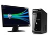 Pc bureau Microtour Pro 3400 Intel Pentium G630 + Ecran 20" HP 2011x QB063EA