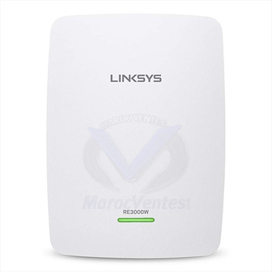 REPETEURS WIFI LINKSYS 11N 2x2 SINGLE BAND N300 RANGE EXTENDER RE3000W-EK