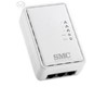 Adaptateur CPL Powerline Ethernet avec 3 port - 200 Mbps SMCHPAV-ESW